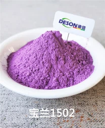 Yuqori haroratga chidamli shisha pigment safir ko'k